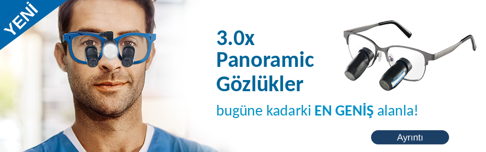 Bugüne kadarki en geniş görüş alanına sahip yeni 3.0x Panoramic gözlükler